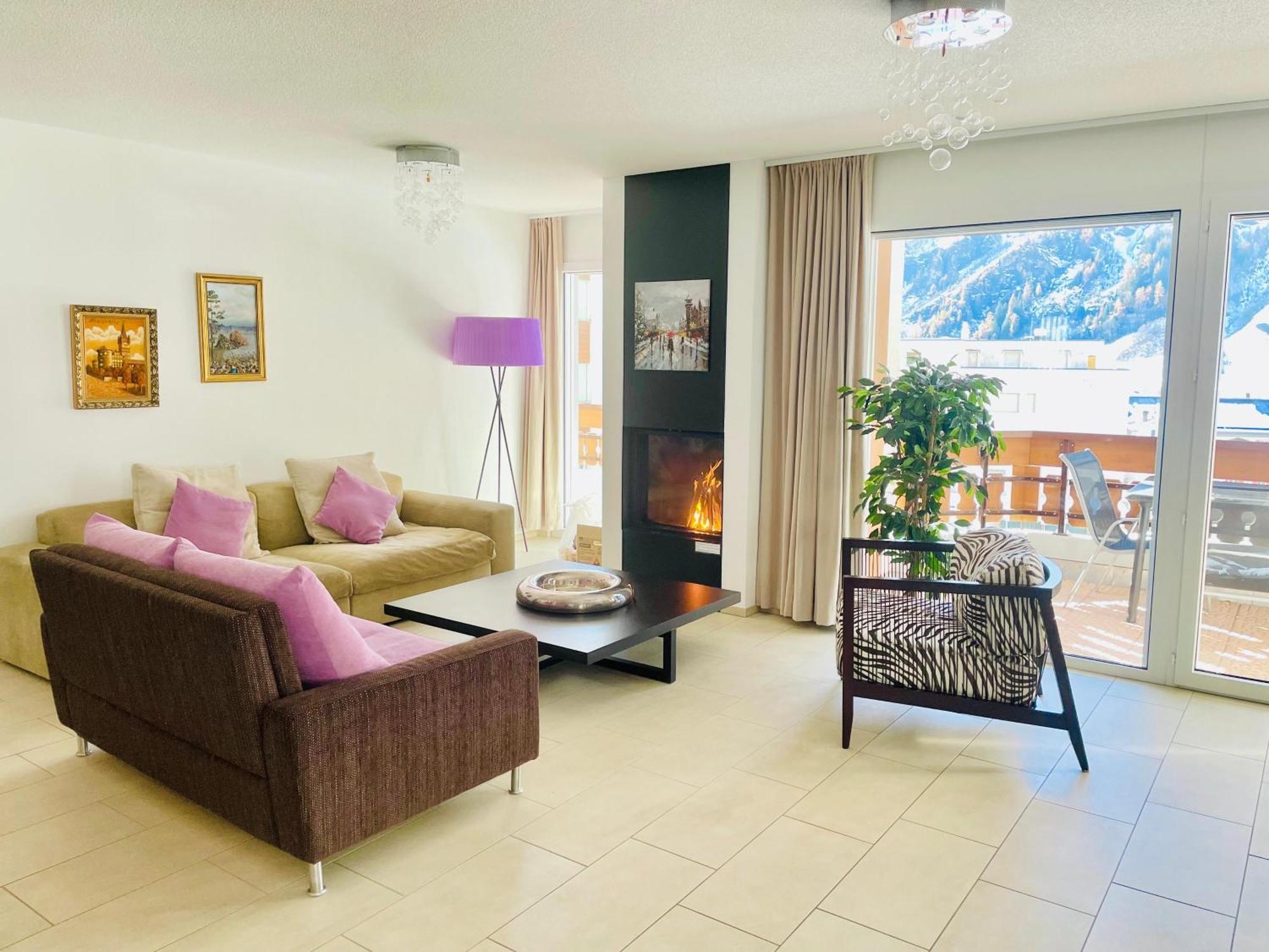 Apartments Residenz Iris Лойкербад Экстерьер фото